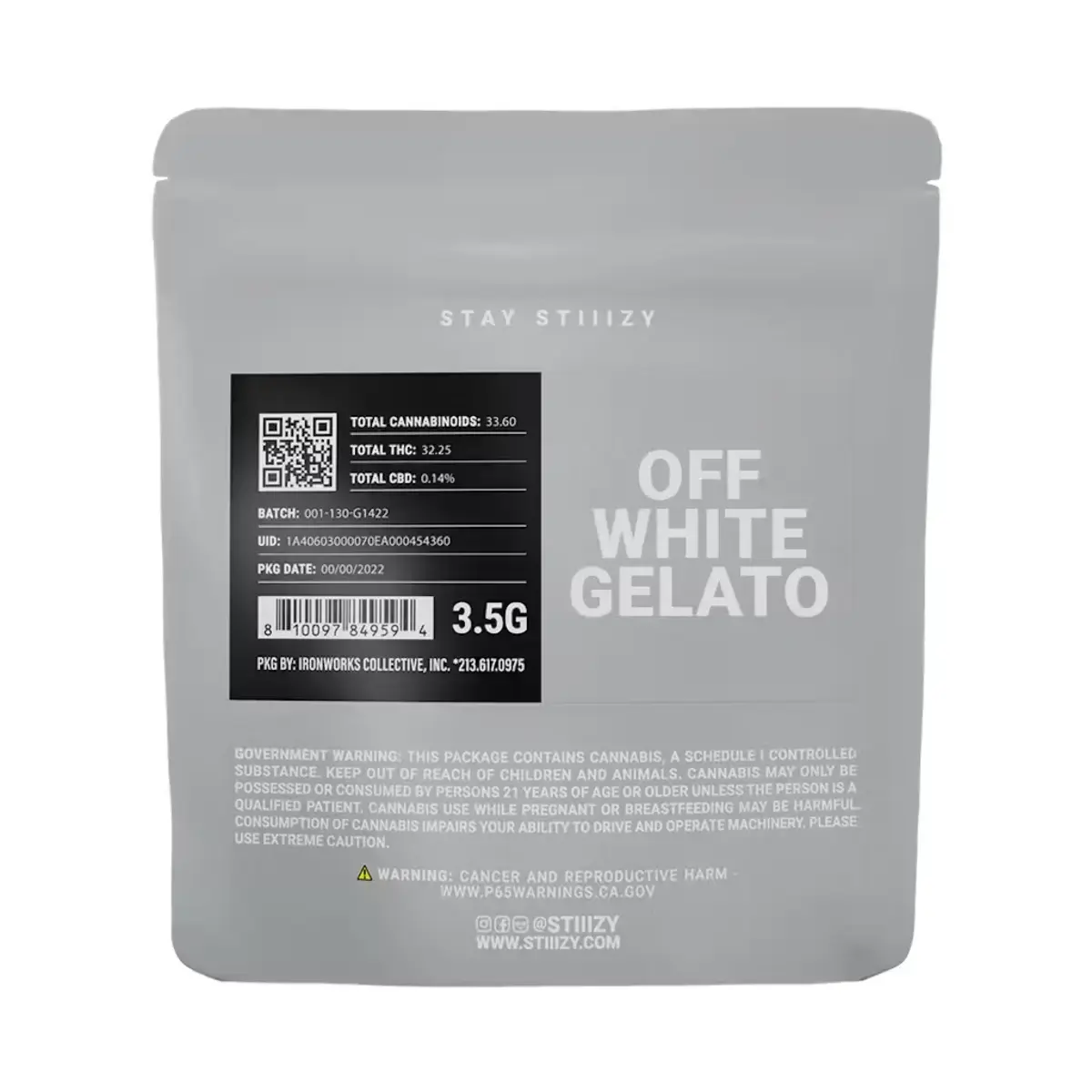 off white gelato strain